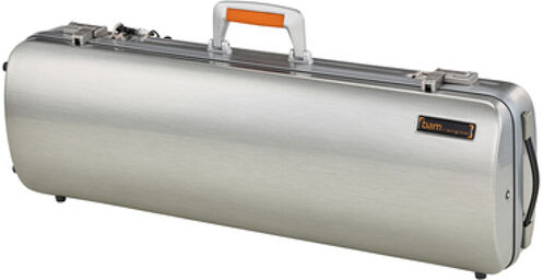 DEF2001XLA Violin Case Alumin. Aluminium brossé