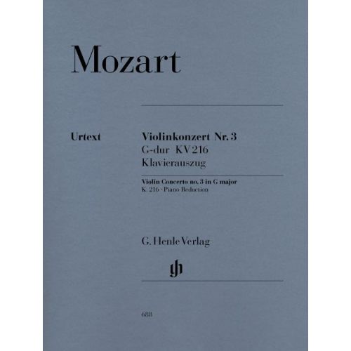 Mozart W.a. - Violin Concerto No. 3 G Major K. 216