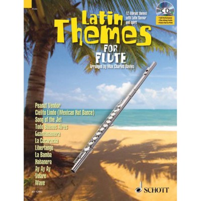 Latin Themes For Flute - Flute