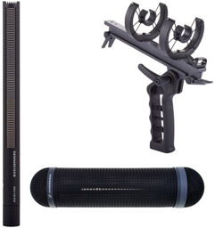MKH 416 Shockmount Bundle noir mat