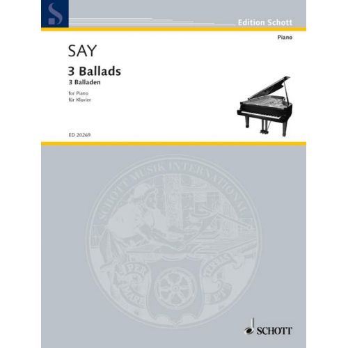 Say Fazil - 3 Ballads - Piano