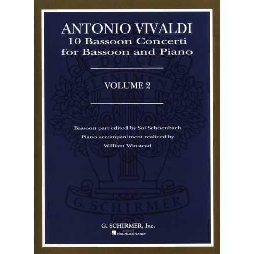 VIVALDI A. - 10 BASSOON CONCERTI VOL 2