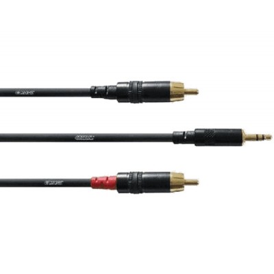 Câble Y Bretelle Minijack/RCA 6 M