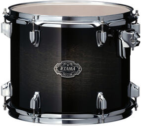 12x10 Concert Tom CCLT12D-TPB Transparent Black Burst