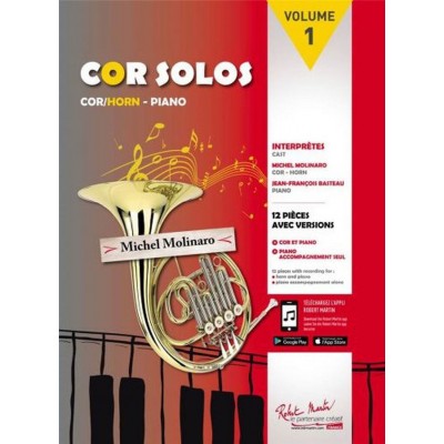 Molinaro M. - Cor Solos Vol.1 (Instru seul)