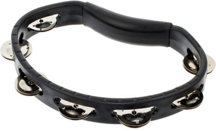 HTBK Hand Held Tambourine Noir