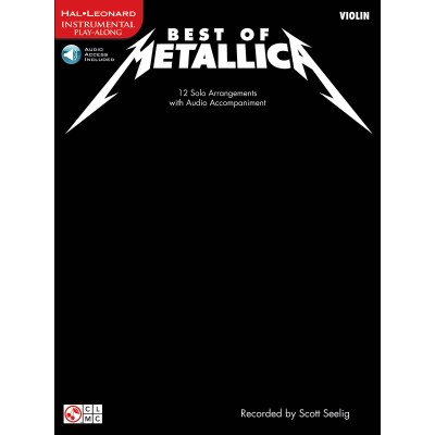 Best Of Metallica Violin + Audio Online - Violin