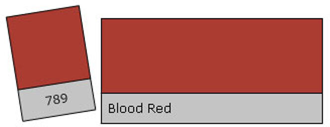 Filter Roll 789 Blood Red Blood Red