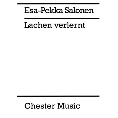 Salonen ESA-pekka - Lachen Verlernt - Violon