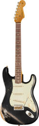 63 Strat ABLK Heavy Relic Aged Black