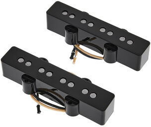 Pure Vintage 66 J-Bass PU-Set Noir