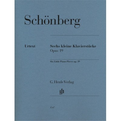 Schonberg Arnold - Six Little Piano Pieces Op.19