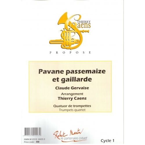 Robert Min Gervaise C., Caens T. - Caens T. - Pavane Passemaize Et Gaillarde
