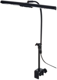 L5435 PIANO II Clamp Black Blanc chaud 3000 K