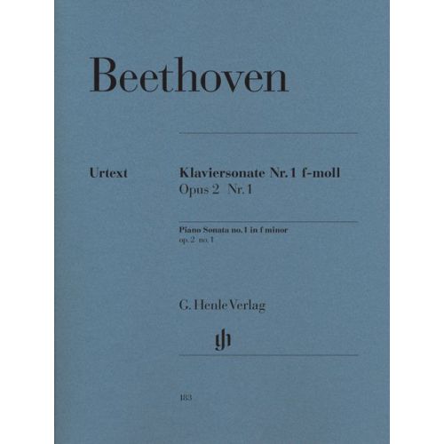 Beethoven L.V. - Piano Sonata No. 1 F Minor Op. 2,1