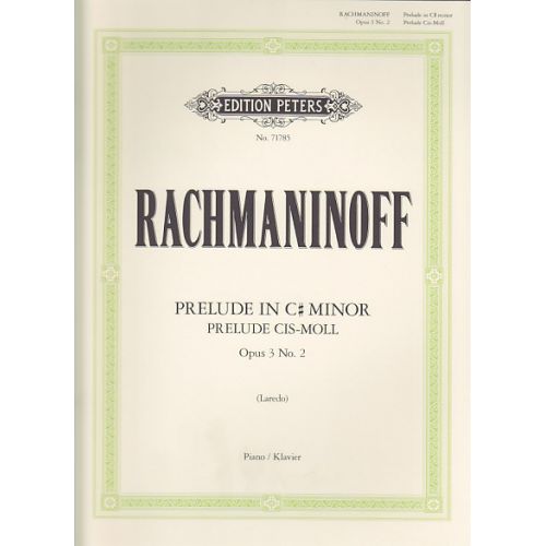 Rachmaninoff S. - Prelude In C Sharp Minor Op. 3 N° 2 - Piano