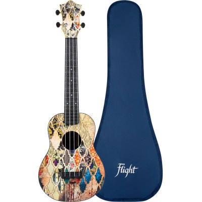 TUC40 Travel Concert Ukulele Granada - Version anglaise