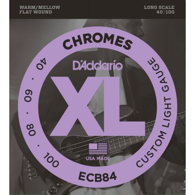 ECB84 Chromes Custom Light 40-100 Long Scale