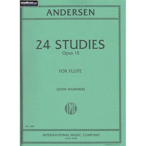 Andersen J. - 24 Etudes Op.15 - Flute