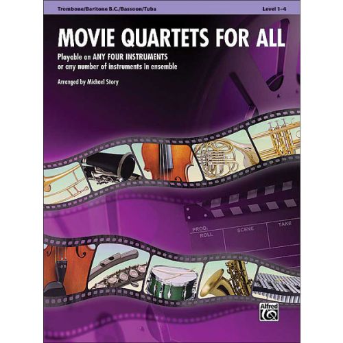 Story Michael - Movie Quartets For All - Trombone