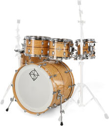 Artisan Ultra Maple Shell Set Erable moucheté avec incrustation