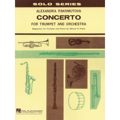 Pakhmutova Alexandra - Concerto For Trumpet - Trompette & Piano