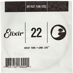 Elixir .022 Plain Steel