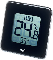 Thermo-Hygrometer Style BK Noir