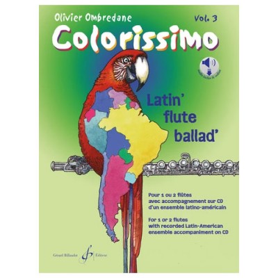 Ombredane Olivier - Colorissimo Vol.3 - Flute
