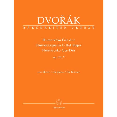 Dvorak Onin - Humoresque Ges-Dur Ges-Dur Op. 101,7 - Piano