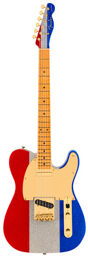 LTD Buck Owens Tele MN RSB Rouge