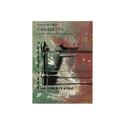 Meunier Gerard - Canaletto - Flute A Bec Soprano et Clavecin Ou Piano