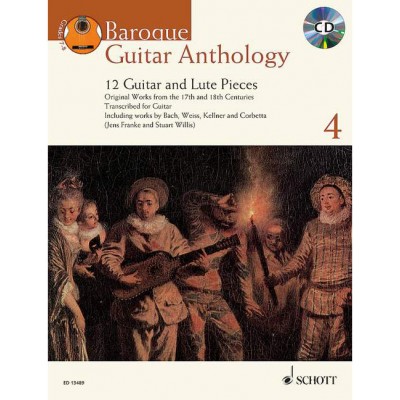 Anthologie De La Guitare Baroque Vol. 4 - Guitare