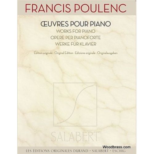 Poulenc F. - Oeuvres Pour Piano