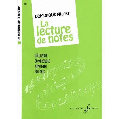 Millet Dominique - La Lecture De Notes (coll. Les Essentiels De La Musique)