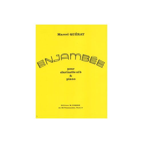 Querat - Enjambée - Clarinette et Piano