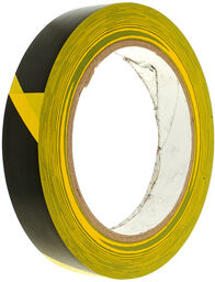 Warning Tape 19 Black/Yellow