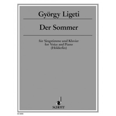 Ligeti - Der Sommer - Voice et Piano