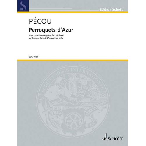 Pecou T. - Perroquets D'azur - Saxophone