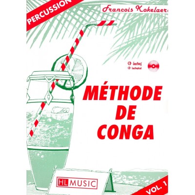 Kokelaere - Méthode Congas Vol.1 - Percussion