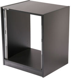 Studio Rack 12U 50 black Noir graphite