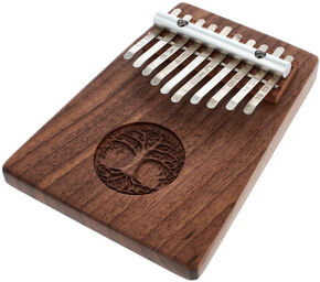 10 Notes Solid Walnut Kalimba