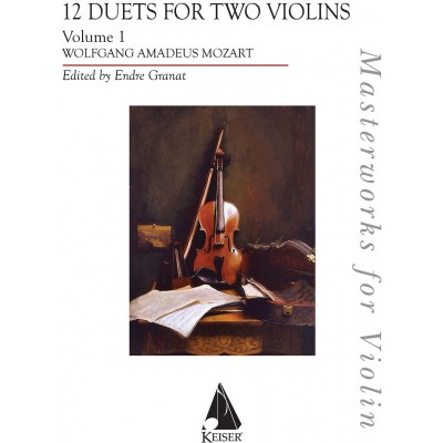 12 Duets for Two Violins - Volume 1