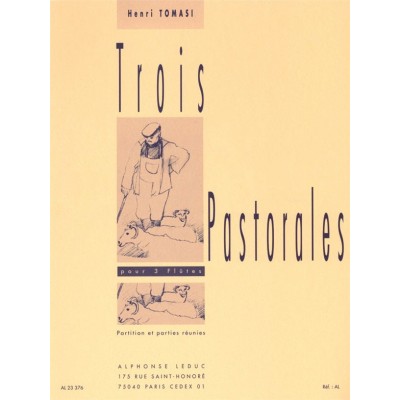 Trois Pastorales For 3 Flutes