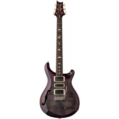 S2 Special Semi Hollow Faded Gray Black Purple Burst