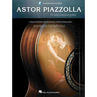 Astor Piazzolla - Astor Piazzolla For Solo Classical Guitar