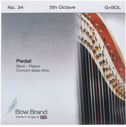 Pedal BW Silver 5th G No.34