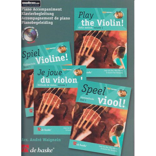 JE JOUE DU VIOLON VOL.1 - ACCOMPAGNEMENT DE PIANO