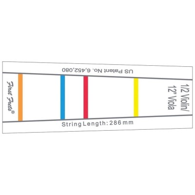Repères Pour Touche First Fret 303 MM Pour Violon 3/4 et Alto 33 CM (13
