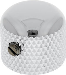 VK3 Metal Dome Knob Chrome